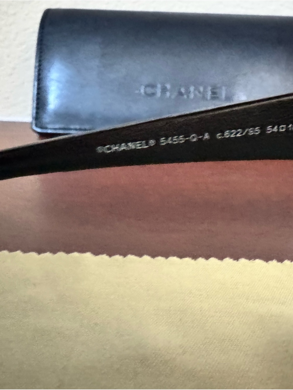 CHANEL 5455-Q-A Crystal CC Sunglasses w/case - Picture 7 of 9